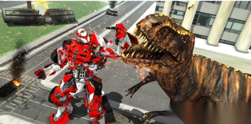 恐龙大战机器人(3)
