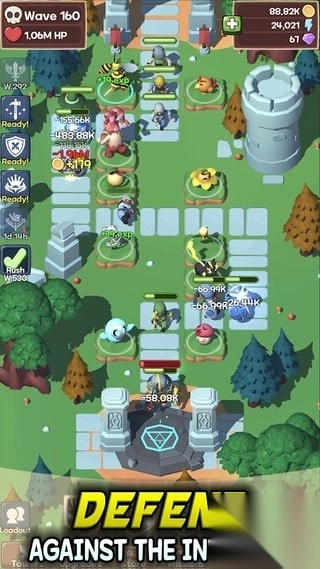 空闲怪物TD进化