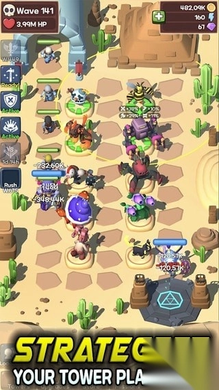 空闲怪物TD进化