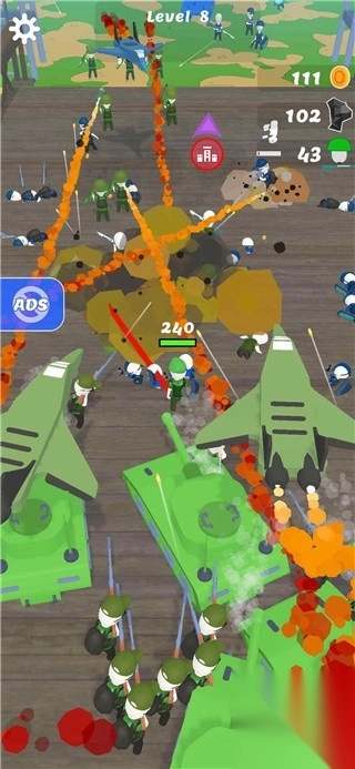 海岛战争3d枪炮之地图1