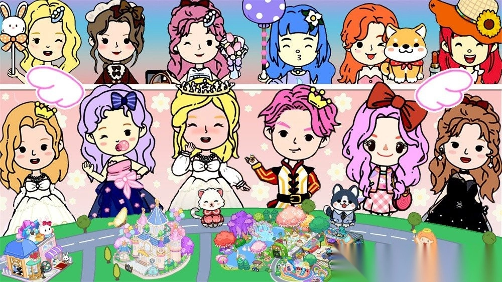 落樱小镇城堡图3