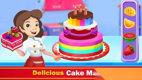 真实蛋糕制作图2