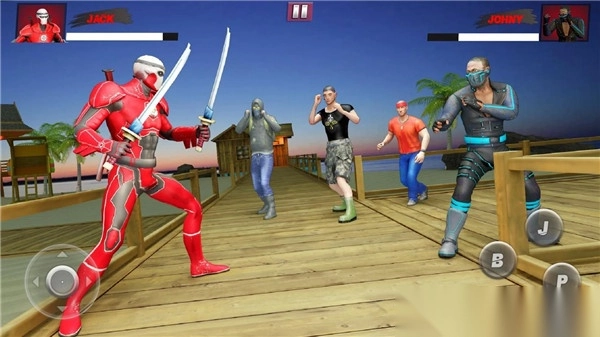 忍者超级英雄格斗StreetFight图2