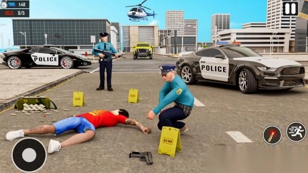 警车特技巨型坡道图2