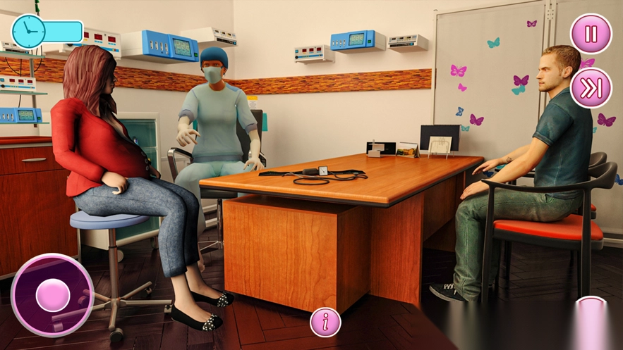 孕妇妈妈和婴儿护理