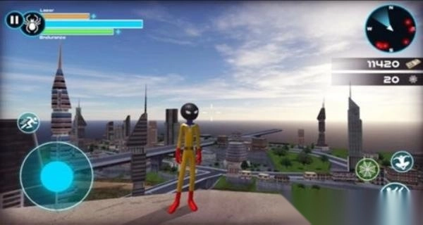 城市英雄火柴人3