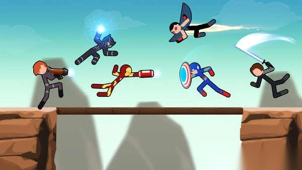 火柴人超级英雄格斗图2