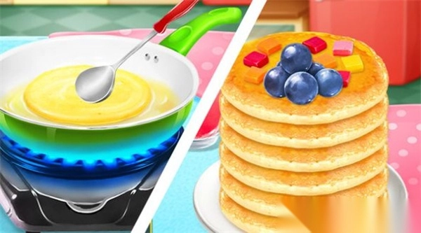 美味彩虹煎饼塔