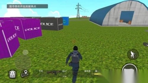 地铁逃生装人机1