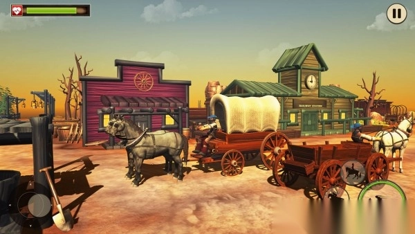 马车出租车司机图1