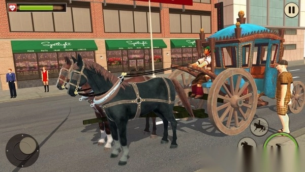 马车出租车司机图2