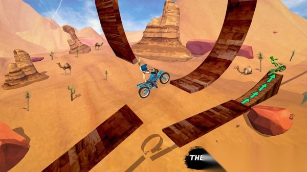 火柴人自行车骑手图3