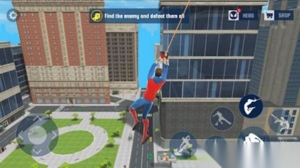 城市蜘蛛格斗图1