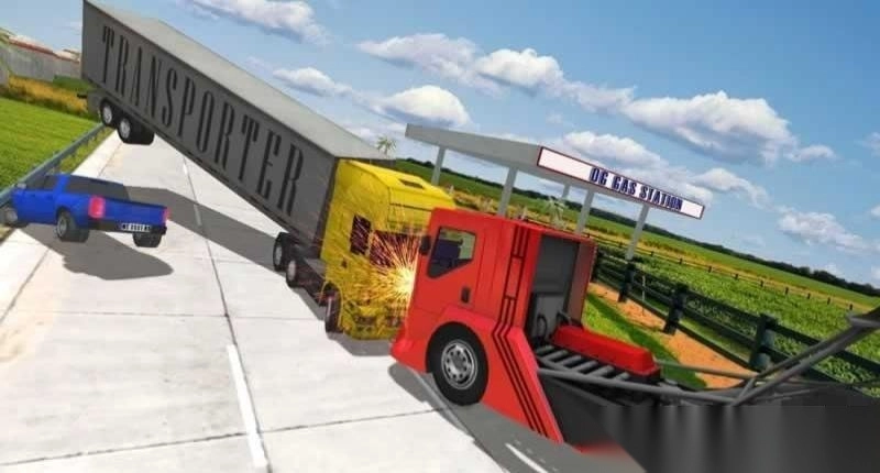 横冲直撞的加速卡车图3