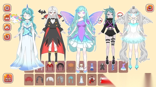 耀眼的公主打扮起来1