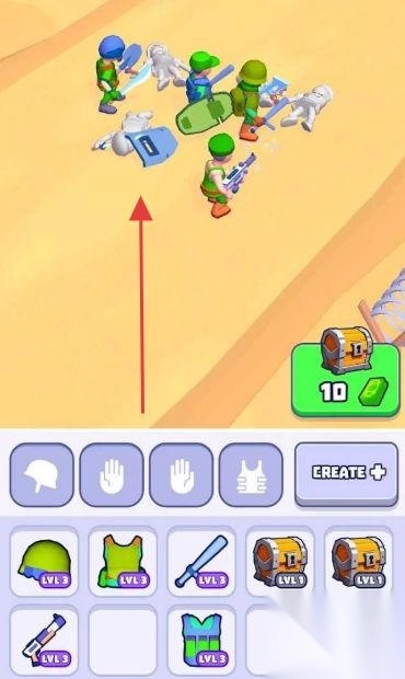 小队组装者合并军队(3)