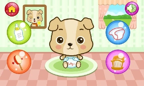 可爱的小熊游戏的女孩图3