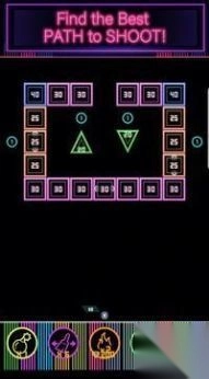 疯狂的球霓虹砖