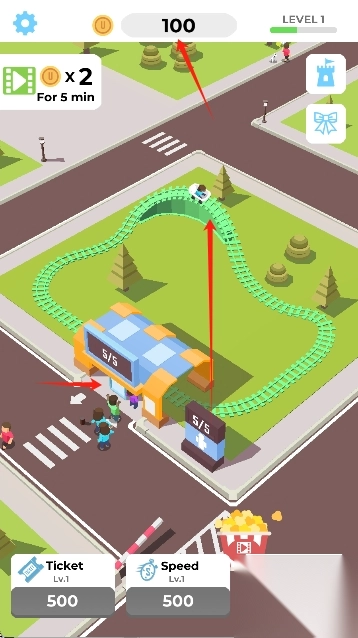 有趣的过山车图1