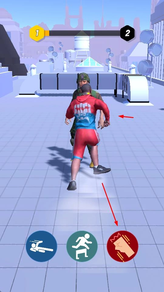 高楼跑酷失误图1