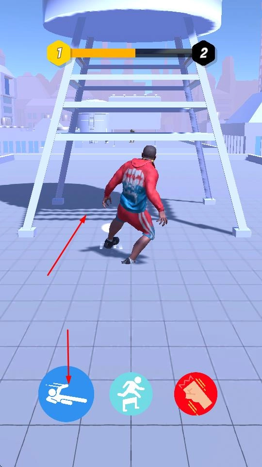 高楼跑酷失误图2