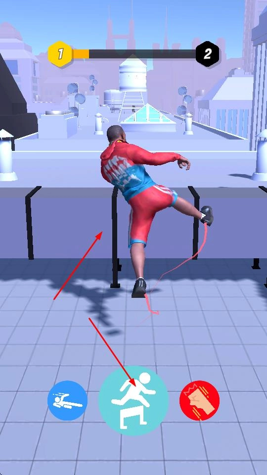 高楼跑酷失误图3