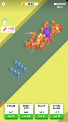 火柴人團戰(zhàn)對抗圖2