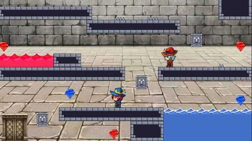 冰火人和魔法王国图1