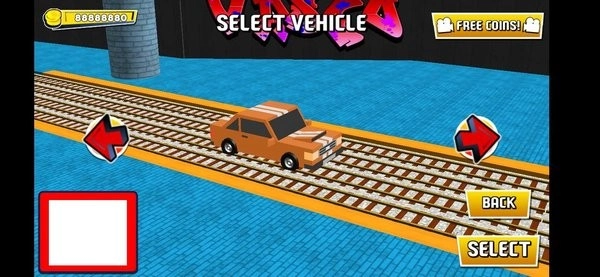 超级跑车地铁卡通赛车图1