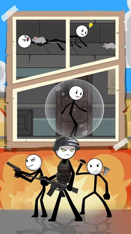 火柴人逃亡日记总集篇