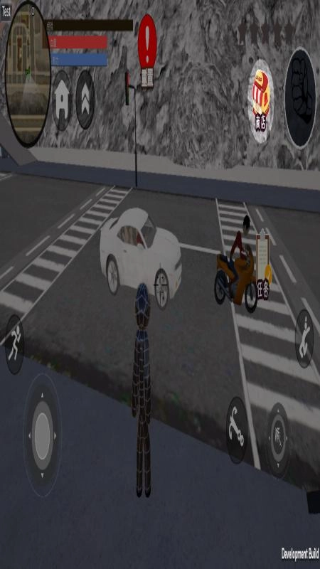 火柴人城市绳索英雄