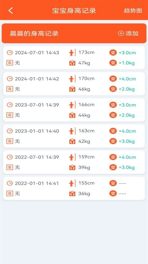 身高预测记录宝图3