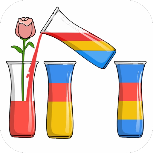 液体颜色水排序