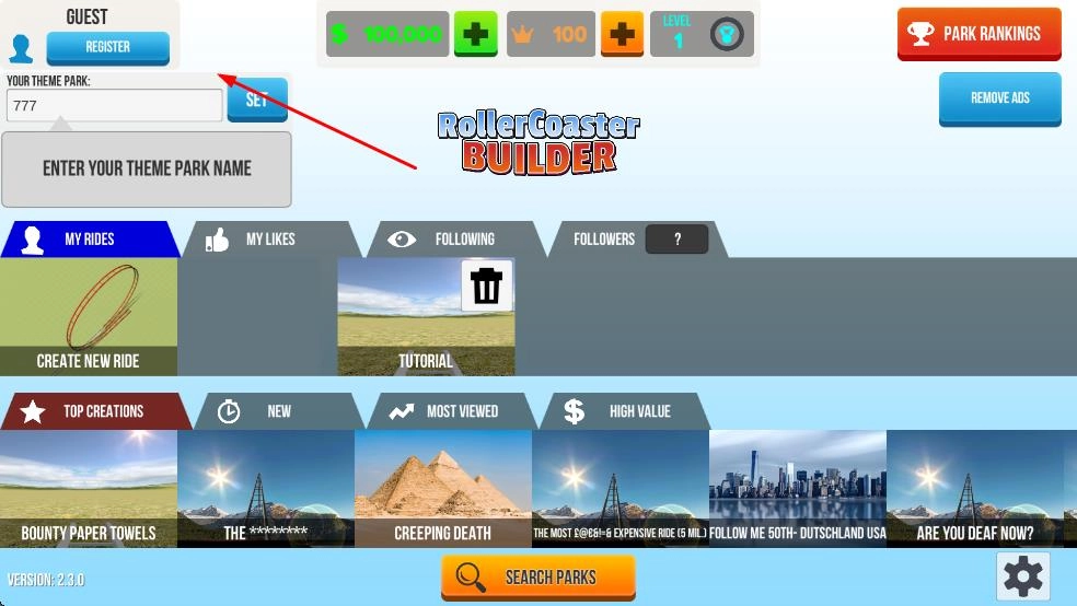 过山车之星手机版图1