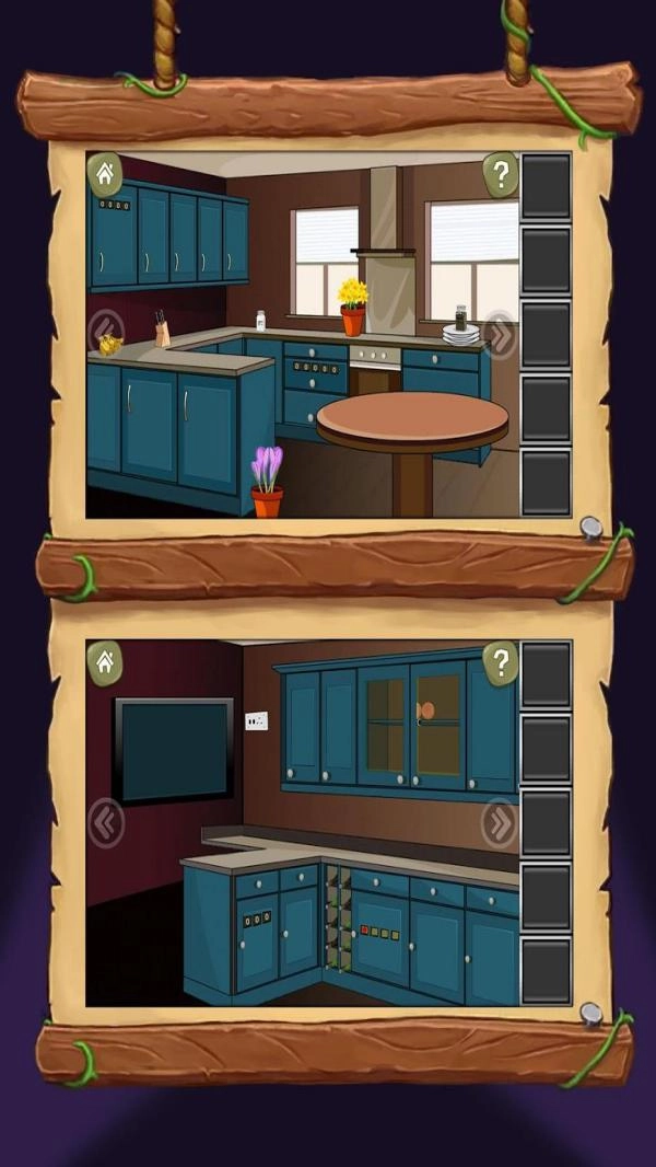 逃出蓝色可爱房间(4)