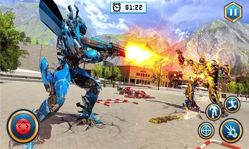 超级金刚机甲变形图1