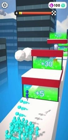 人群阶梯游戏(2)