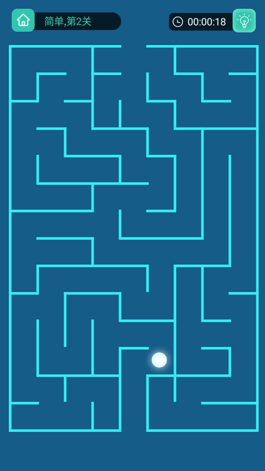 极简迷宫游戏