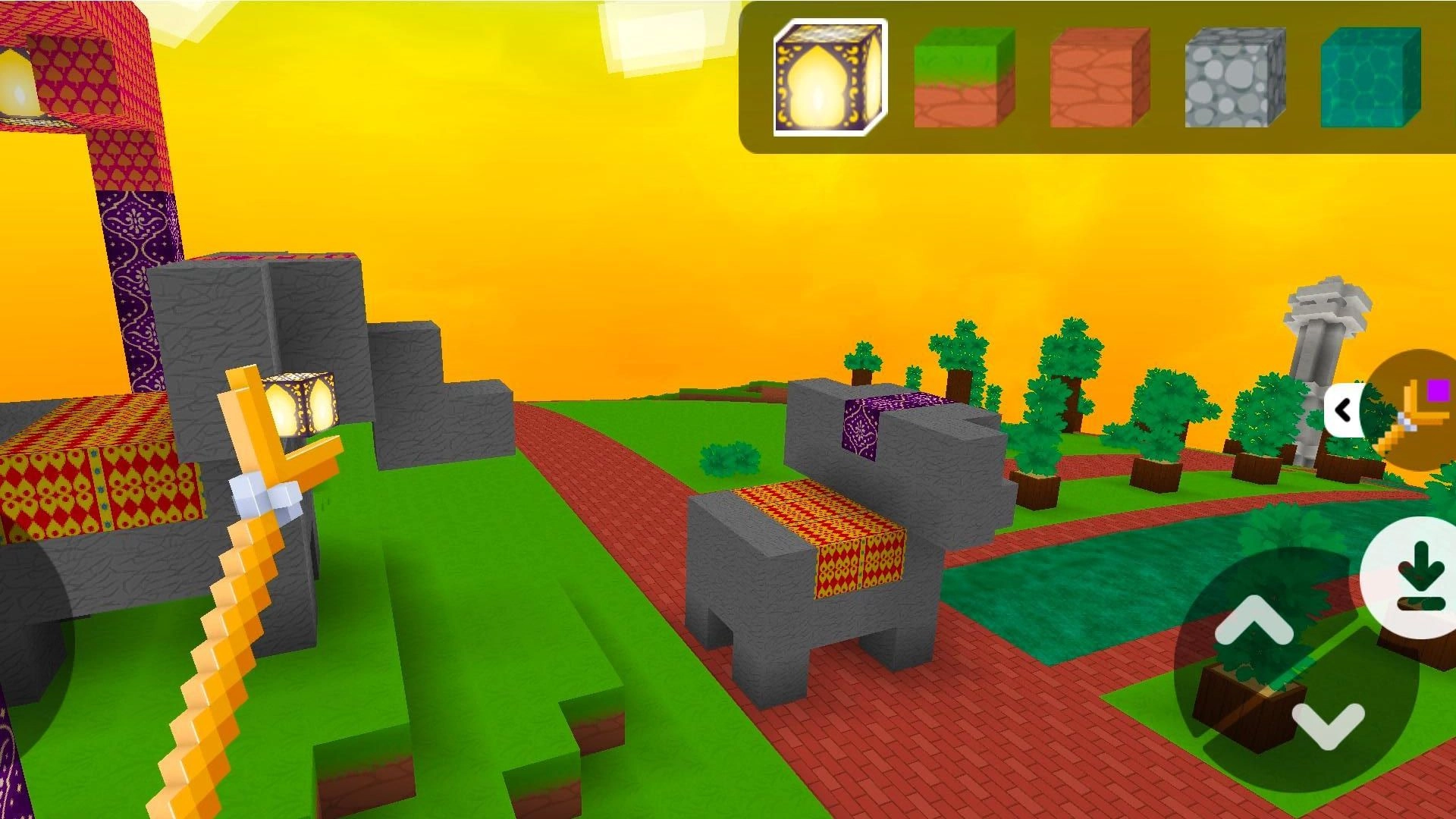 随机空岛生存建造游戏