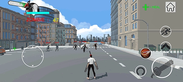 电锯人大战僵尸3