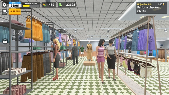 服裝店模擬器游戲截圖2