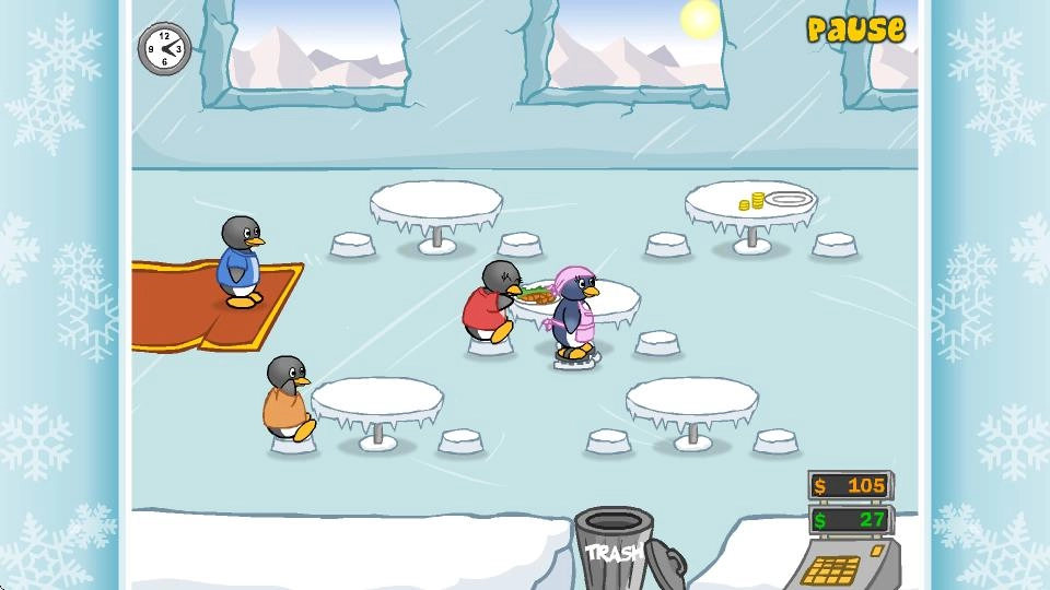 企鹅餐厅游戏图1