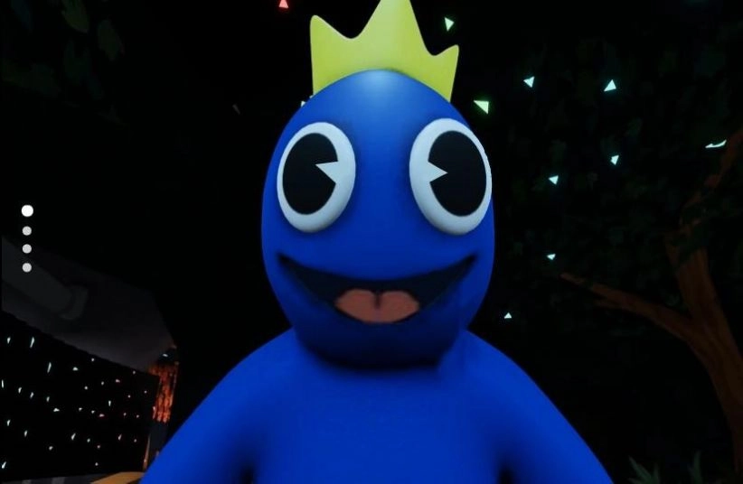 躲避蓝色面条人游戏截图2