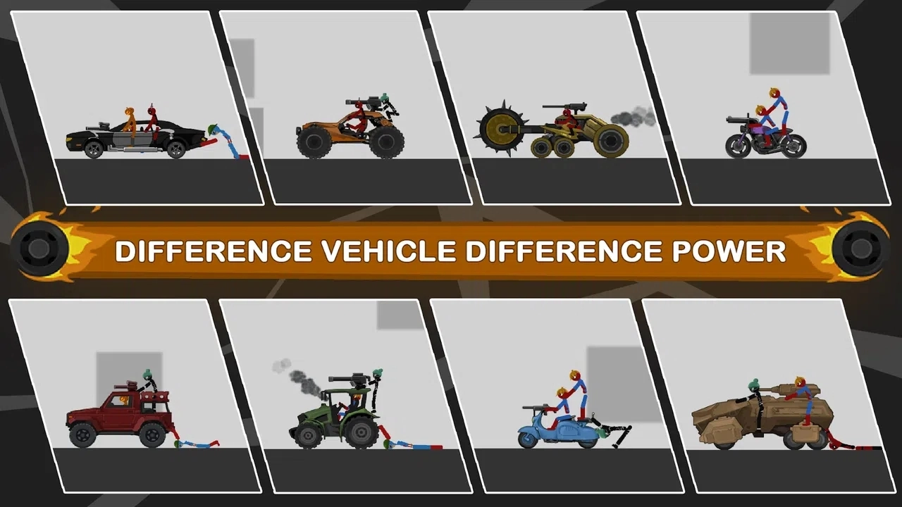 火柴人冲撞毁灭2游戏图3