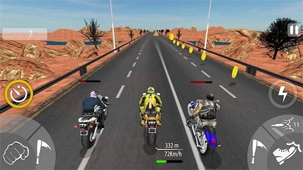 公路摩托真实模拟3d截图2