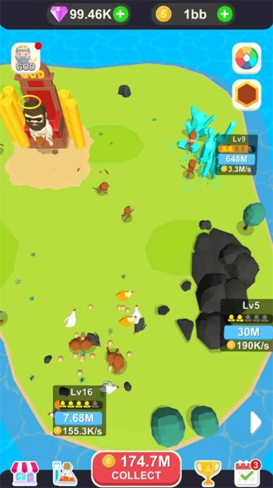 空闲初始世界游戏