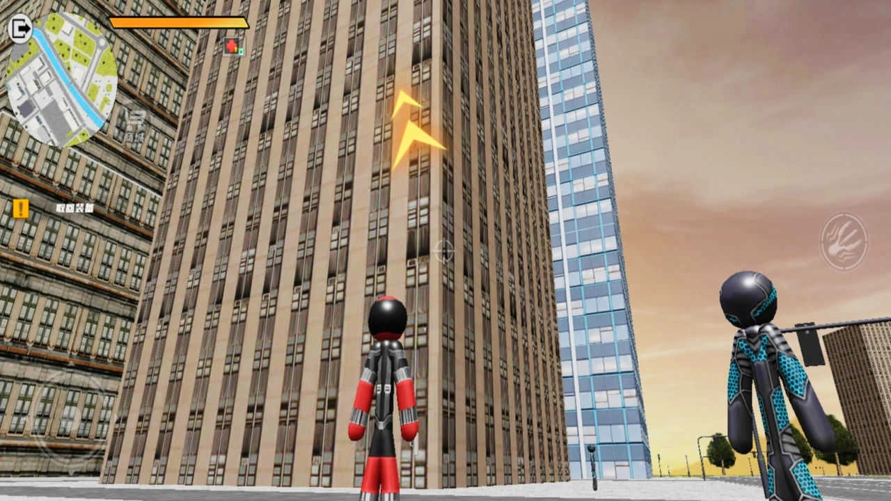 火柴人绳索英雄中文版图3