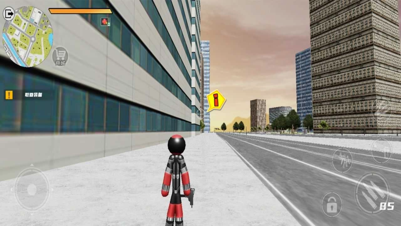 火柴人绳索英雄中文版图1