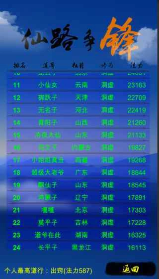 仙路争锋安卓版图2