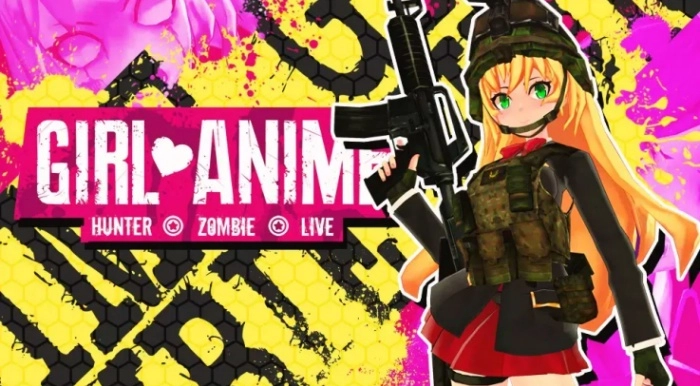 动漫女孩僵尸猎人图3